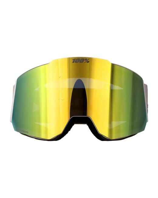 100% Yellow 51001-00022 00022 Polycarbonate Sunglasses