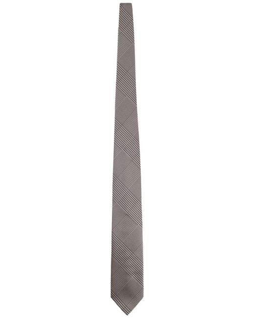 Tom Ford White Printed Silk Tie Ties & Bow for men