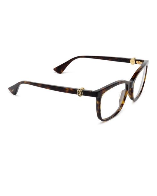 Cartier Brown Glasses