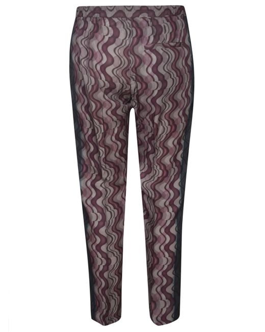 Dries Van Noten Purple Parkino Trousers for men