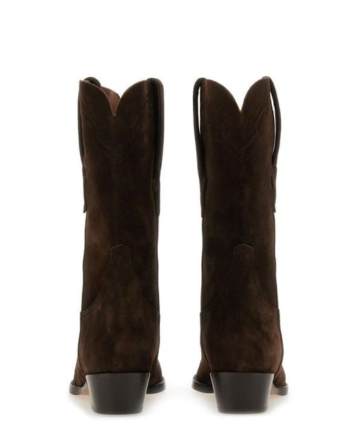 Paris Texas Brown Hilda" Boot