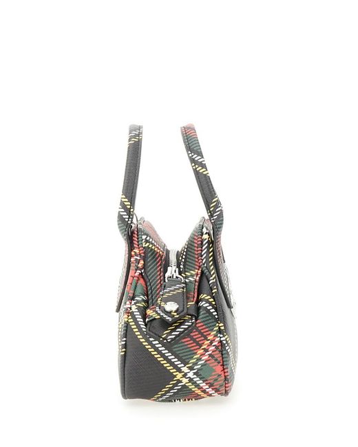 Vivienne Westwood Multicolor Mini Yasmine Bag Polyurethane Cotton Shoulder