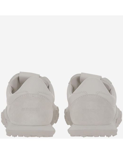 Jil Sander Gray Moon Sneakers Trainers