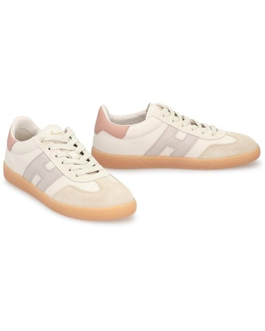 Hogan Pink Sneakers Cool Leather Trainers