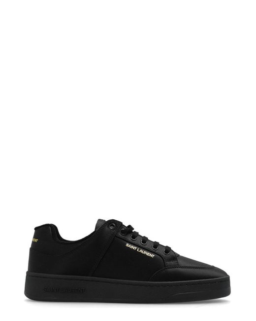 Saint Laurent Black Sl/61 Lace-Up Sneakers