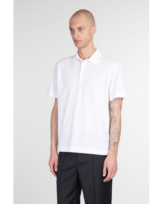 Givenchy White Polo for men