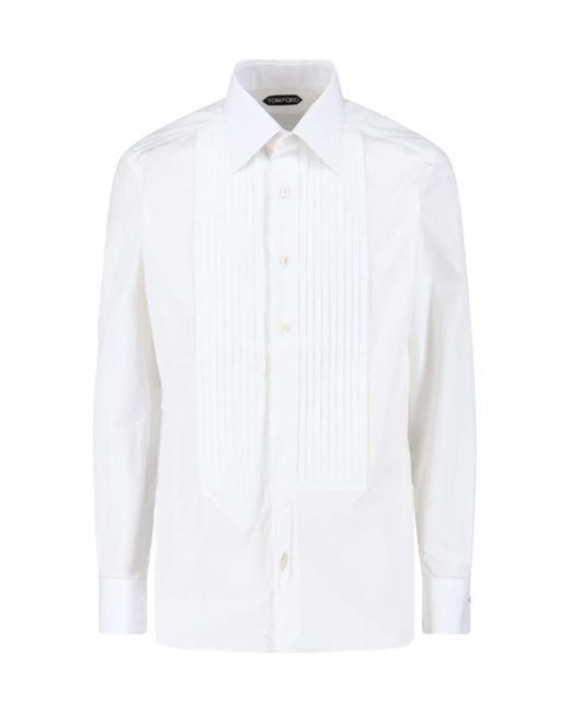 Tom Ford White Cocktail" Shirt for men