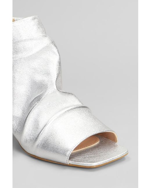 The Seller White High Heels Ankle Boots