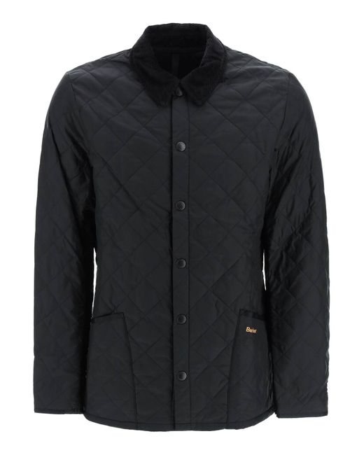 Barbour Black Liddesdale Quilted Jacket for men