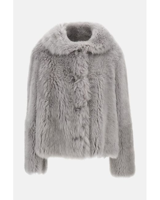 Desa Nineteenseventytwo Gray Jackets Leather