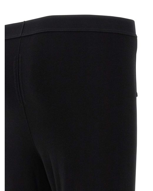 Rick Owens Black Thermal Bottom Leggings for men