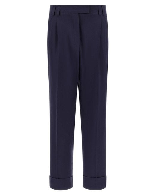 Alberto Biani Blue Albertino Trousers