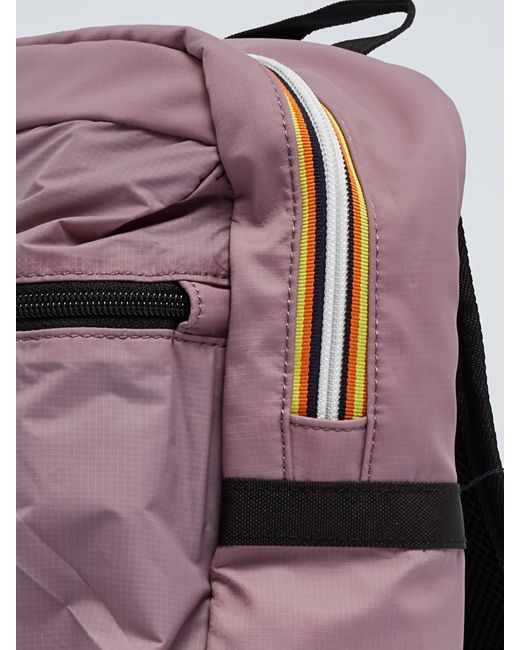 KWay Small Laon Backpack in Pink for Men Lyst