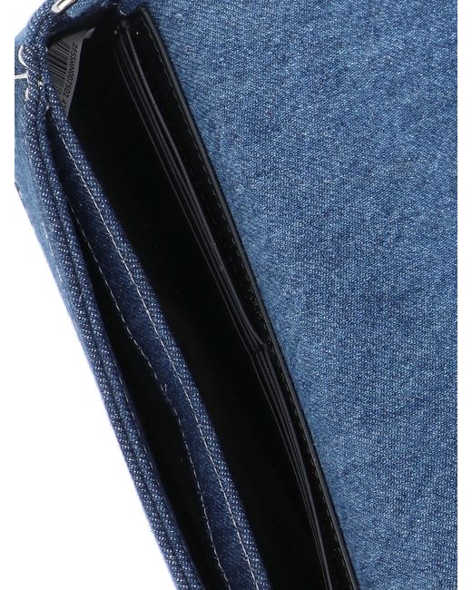 Marc Jacobs Blue The Mini Bag Mini Bag