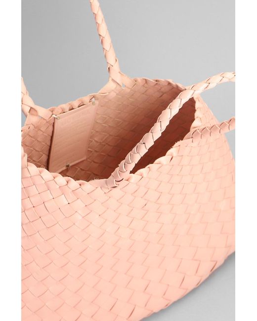 Dragon Diffusion Pink Santa Croce Small Hand Bag