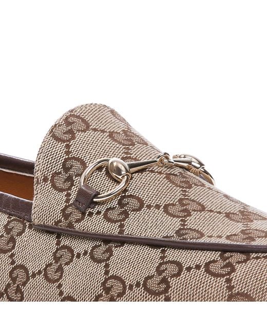Gucci Gray Jordaan Loafers
