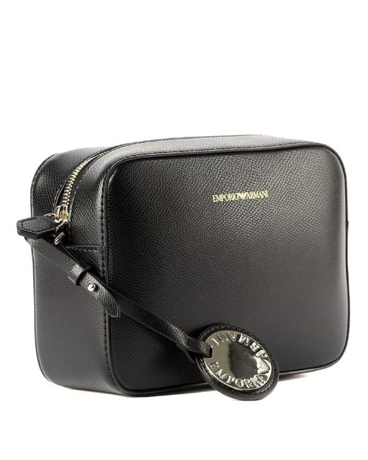 Emporio Armani Pvc Bag With Pendant in Black Lyst