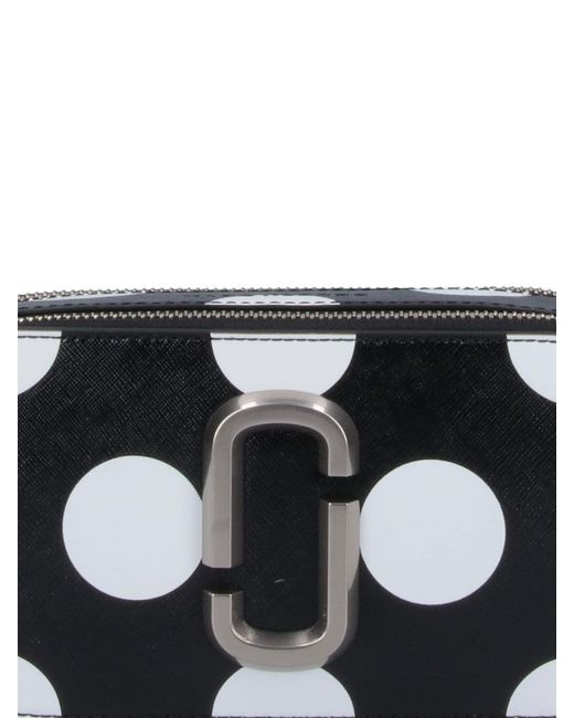 Marc Jacobs Black The Snapshot Leather Cross-body Bag
