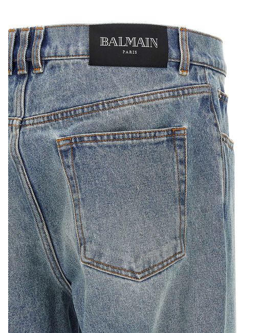 Balmain Blue Denim Jeans for men