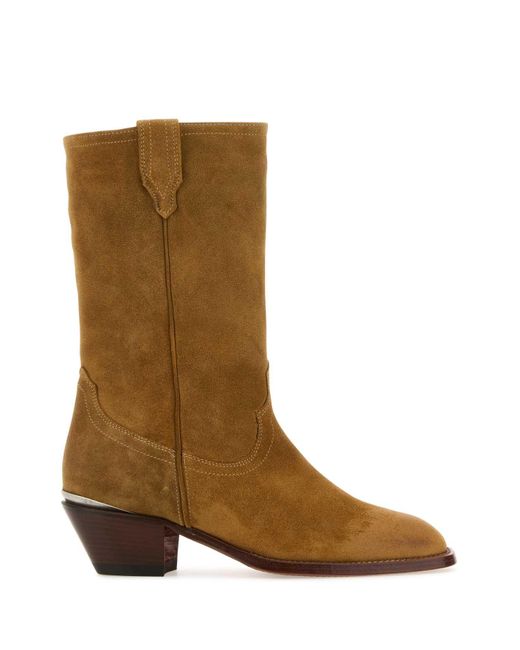 Sonora Boots Brown Suede Durango Ankle Boots