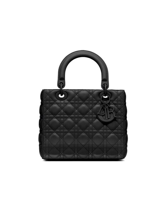 Dior Black Medium Lady Bag