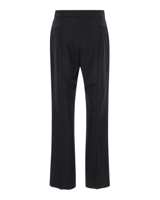 Gucci Black Flared Pants With Pences
