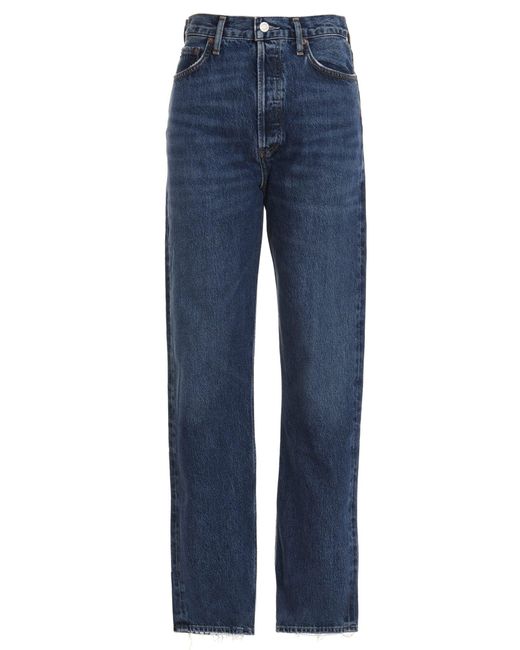 Agolde Denim 90s Pinch Waist Straight In Range Jeans in Blue | Lyst