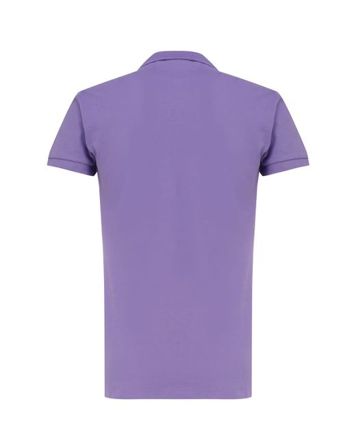Polo Ralph Lauren Purple T-Shirts And Polos