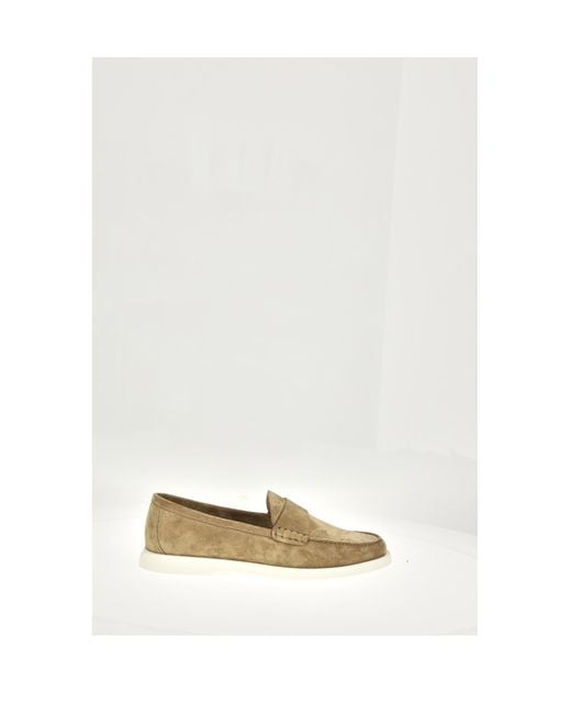Dior White Loafers Granville Suede for men