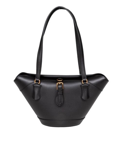 Dolce & Gabbana Black Leather Shoulder Bag
