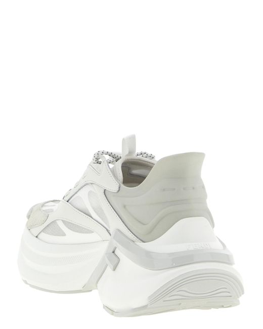 Fendi White Logo Sneakers