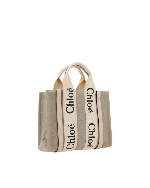 Chloé Metallic Woody Handbag