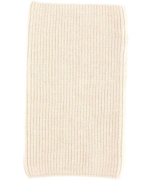 Lemaire Natural Snood Scarf Acrylic for men