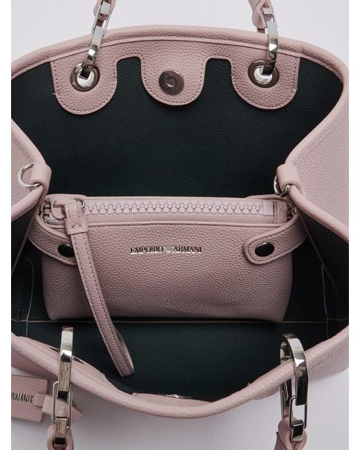 Emporio Armani Pink Poliuretano Shoulder Bag