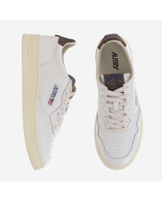 Autry Multicolor Sneakers Medalist Low Leather Trainers for men
