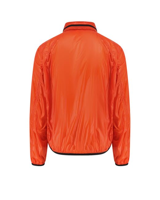 Moncler Genius Orange Anubis Moncler Mercedes-Benz Designed By Nigoldeneye Hooded Jacket for men