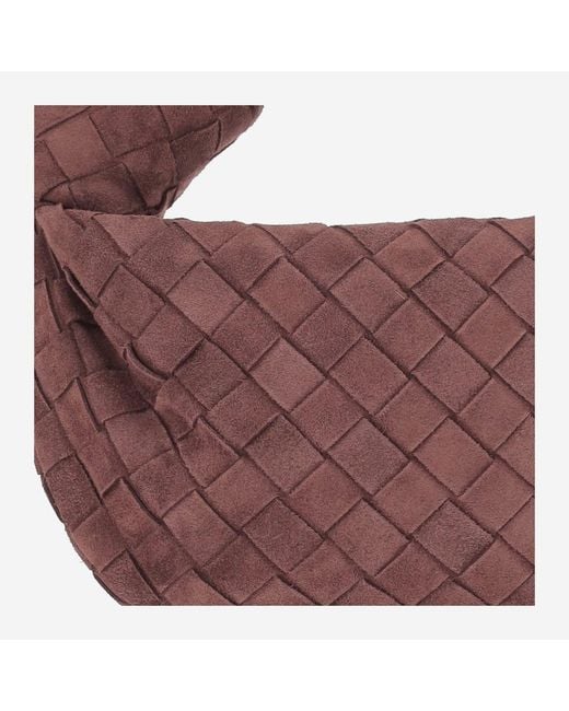 Bottega Veneta Brown Shoulder Bag Jodie Mini Suede