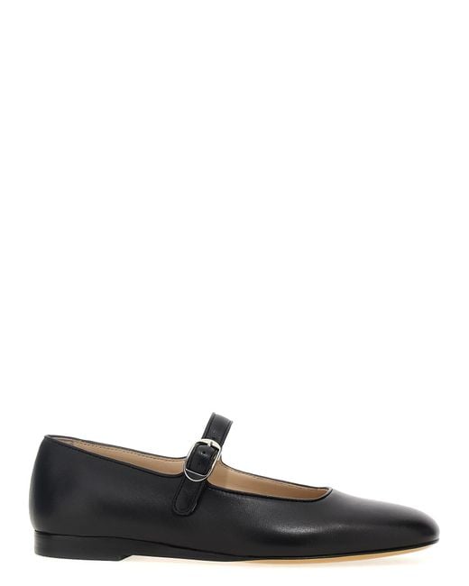 Le Monde Beryl Mary Jane Ballet Flats in Black | Lyst