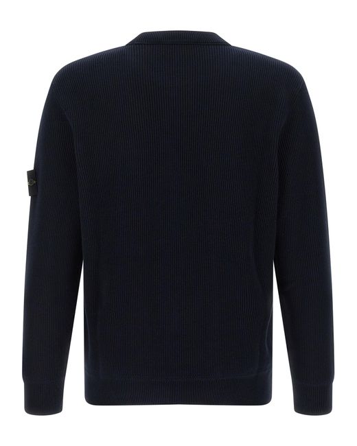 Stone Island Blue 5100154 Sweater for men