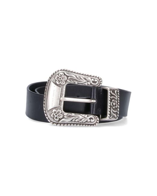 Golden Goose Deluxe Brand Metallic Western Belt