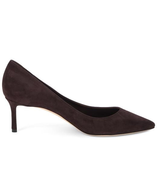 Jimmy Choo Brown Pumps Thin Heel Calfskin