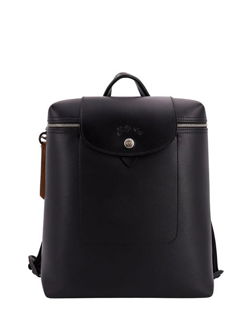 Longchamp Black Le Pliage City M