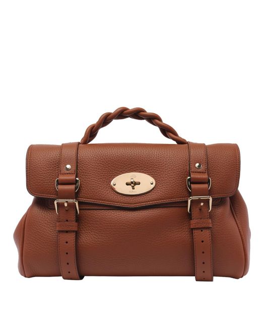 Mulberry Brown Alexa Handbag
