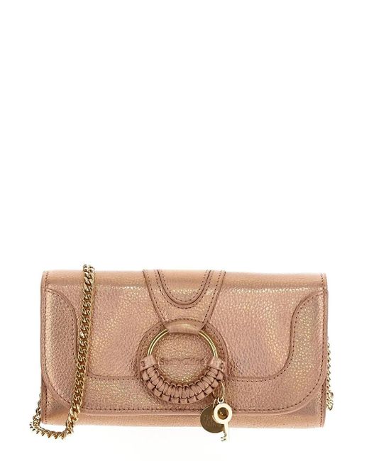 See By Chloé Natural Leather Crossbody Bag