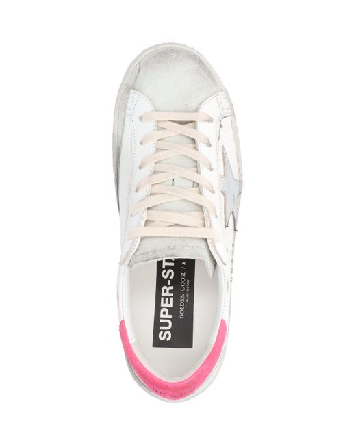 Golden Goose Deluxe Brand Pink "super Star" Sneakers
