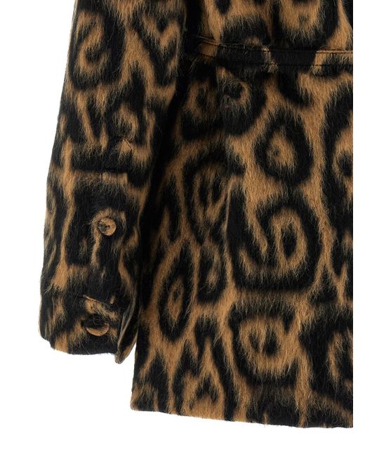 Fendi Natural Animalier Jacket