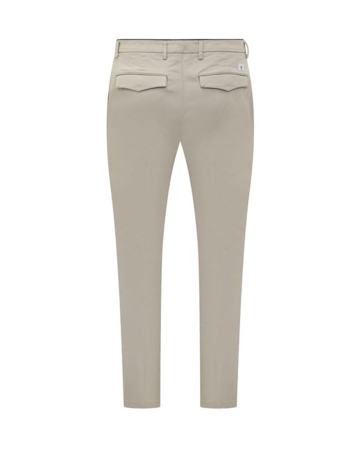 Department 5 Gray Prince Chinos Pants for men
