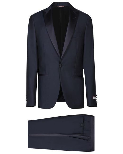 Canali Blue Suits for men