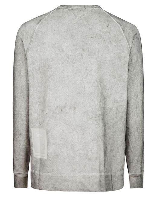 C P Company Gray Roundneck Sweatshirt for men