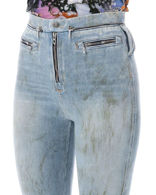 DIESEL Blue De-isla Super Skinny Jeans